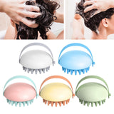 Maxbell Cleaning Brush Wet and Dry Manual Hair Washing Tool Women Men Adults White
