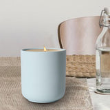 Maxbell Ceramic Candle Holder Candlestick Candleholder Tealight Pot Blue