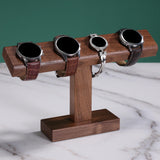 Maxbell Bracelet Watch Holder Watch Holder Display for Home Organization  L Brown