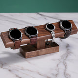 Maxbell Bracelet Watch Holder Watch Holder Display for Home Organization  S Brown