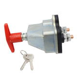 Maxbell 12/24V Battery Disconnect Switch with Keys 250A High Current for Car