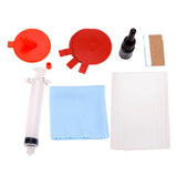 Maxbell Car Windshield Repair Kit Filler Tools for Long Line Crack Cobwebs