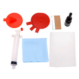 Maxbell Car Windshield Repair Kit Filler Tools for Long Line Crack Cobwebs