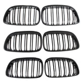 Maxbell 1Pair Front Grill Grille Replacement for BMW 2 Series F22 F23 F87 Gloss Black