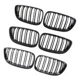 Maxbell 1Pair Front Grill Grille Replacement for BMW 2 Series F22 F23 F87 Gloss Black