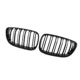 Maxbell 1Pair Front Grill Grille Replacement for BMW 2 Series F22 F23 F87 Gloss Black