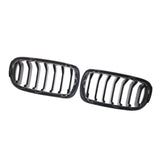 Maxbell Front Kidney Grilles 51117294486 for MW x5 x6 F15 F16 2014-17 Car Gloss Single Line