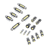 Maxbell 17x LED SMD Bulb Kit 6000K for Car Interior Easy Installation Accessory