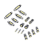 Maxbell 17x LED SMD Bulb Kit 6000K for Car Interior Easy Installation Accessory