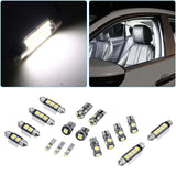 Maxbell 17x LED SMD Bulb Kit 6000K for Car Interior Easy Installation Accessory
