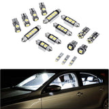 Maxbell 17x LED SMD Bulb Kit 6000K for Car Interior Easy Installation Accessory