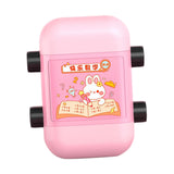 Maxbell Roller Digital Teaching Stamp Rotational Design for Students Children Kids Pink