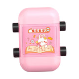Maxbell Roller Digital Teaching Stamp Rotational Design for Students Children Kids Pink