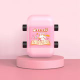 Maxbell Roller Digital Teaching Stamp Rotational Design for Students Children Kids Pink