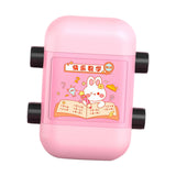 Maxbell Roller Digital Teaching Stamp Rotational Design for Students Children Kids Pink