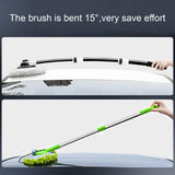 Maxbell Car Cleaning Brush Cleaning Mop Duster Washing Tools for Truck Vehicle With Spare  Head