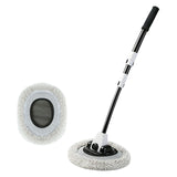 Maxbell Car Cleaning Brush Cleaning Mop Duster Washing Tools for Truck Vehicle With Spare  Head