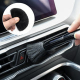 Maxbell 2x Car Detailing Brush with Long Handle for Air Conditioner PC Keyboard