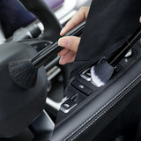 Maxbell 2x Car Detailing Brush with Long Handle for Air Conditioner PC Keyboard