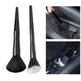 Maxbell 2x Car Detailing Brush with Long Handle for Air Conditioner PC Keyboard