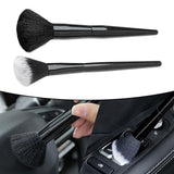Maxbell 2x Car Detailing Brush with Long Handle for Air Conditioner PC Keyboard