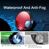 Maxbell 2Pcs Blind Spot Mirrors ABS Housing for Cars Motorcycles Accessories