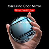 Maxbell 2Pcs Blind Spot Mirrors ABS Housing for Cars Motorcycles Accessories
