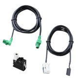 Maxbell USB AUX Switch and Cable Harness 150cm for BMW E60 F01 E61