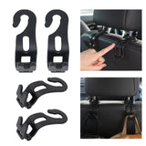 Maxbell Universal Car Seat Headrest Hook Durable Portable Travel for Clothes