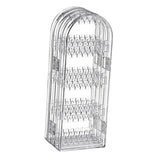 Maxbell Jewelry Display Stand Organizer Acrylic Foldable Screen for Chains Earrings