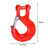 Maxbell Winch Hook High performance Towing Practical for SUV Red