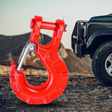 Maxbell Winch Hook High performance Towing Practical for SUV Red