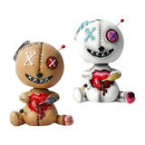 Maxbell Cartoon Doll Decoration Toys Unique for Halloween office Decoration White