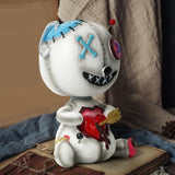 Maxbell Cartoon Doll Decoration Toys Unique for Halloween office Decoration White