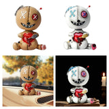 Maxbell Cartoon Doll Decoration Toys Unique for Halloween office Decoration White