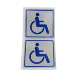 Maxbell 2x Sign Stickers Vinyl Stickers Solid for Bumper Window Public Place