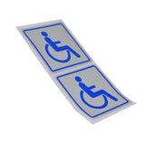 Maxbell 2x Sign Stickers Vinyl Stickers Solid for Bumper Window Public Place