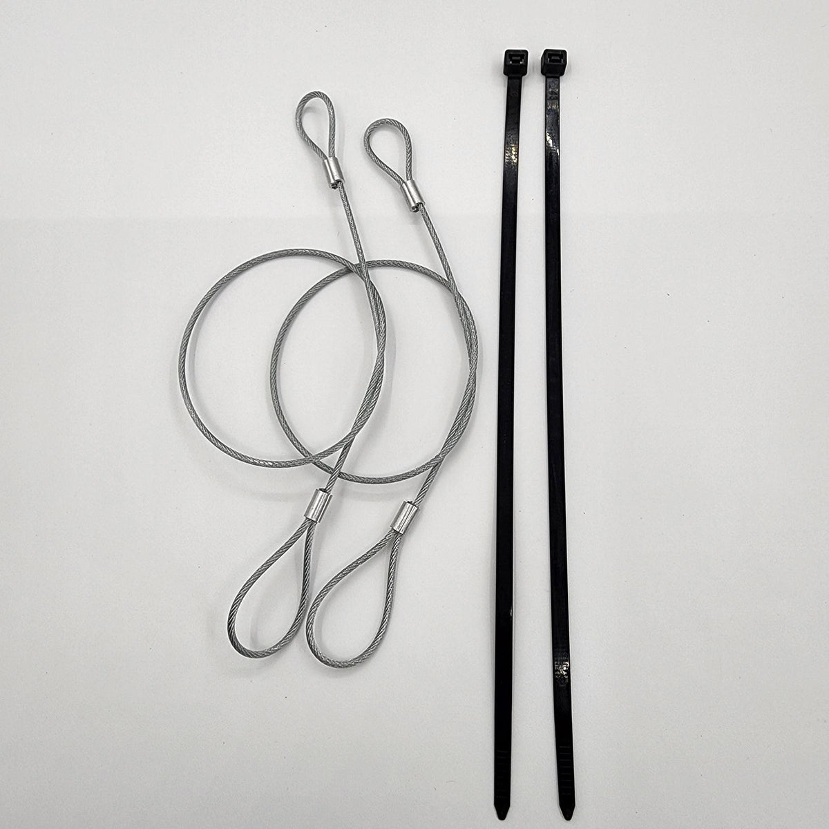 Maxbell 2 Pieces Emergency Hood Release Cable Replaces for C4 1984-1996 Durable