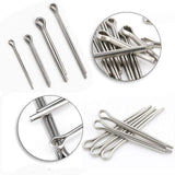 Maxbell 230x Split Pins Cotter Pins Holds Pins or Castle Nuts in Place
