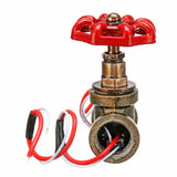 Maxbell 3/4" Stop Valve Light Switch with Electric Wire for Home Pipe Lamp Desk Lamp