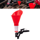Maxbell Truck Car Universal Engine Oil Funnel Adapters with Clamp DIY Changing Oil