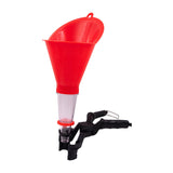 Maxbell Truck Car Universal Engine Oil Funnel Adapters with Clamp DIY Changing Oil