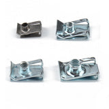 Maxbell 80x nut Clip Assortment Fasteners Universal 4 Size for Motorcycle Car