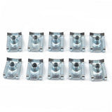 Maxbell 80x nut Clip Assortment Fasteners Universal 4 Size for Motorcycle Car