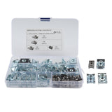 Maxbell 80x nut Clip Assortment Fasteners Universal 4 Size for Motorcycle Car