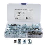 Maxbell 80x nut Clip Assortment Fasteners Universal 4 Size for Motorcycle Car