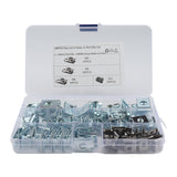 Maxbell 80x nut Clip Assortment Fasteners Universal 4 Size for Motorcycle Car