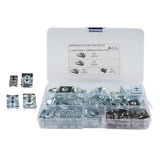 Maxbell 80x nut Clip Assortment Fasteners Universal 4 Size for Motorcycle Car