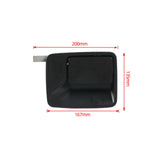 Maxbell 7C3Z2626600AA Black Exterior Door Handle for Ford F250 350 450 Durable