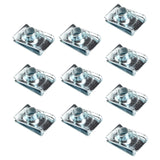 Maxbell 10x Car Clip Nut Assortment kit Fastener for Motorcycle Car